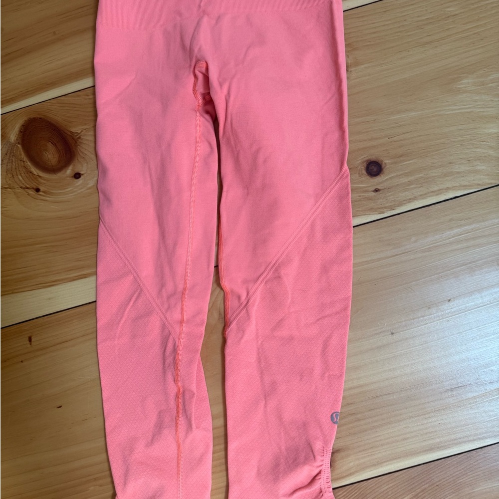 Lululemon Athletica Coral Leggings